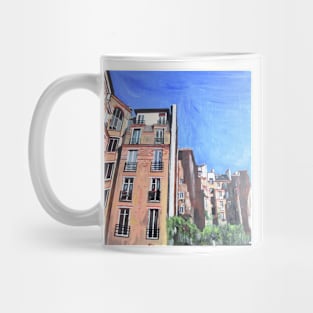 Paris Apartments, France Mug